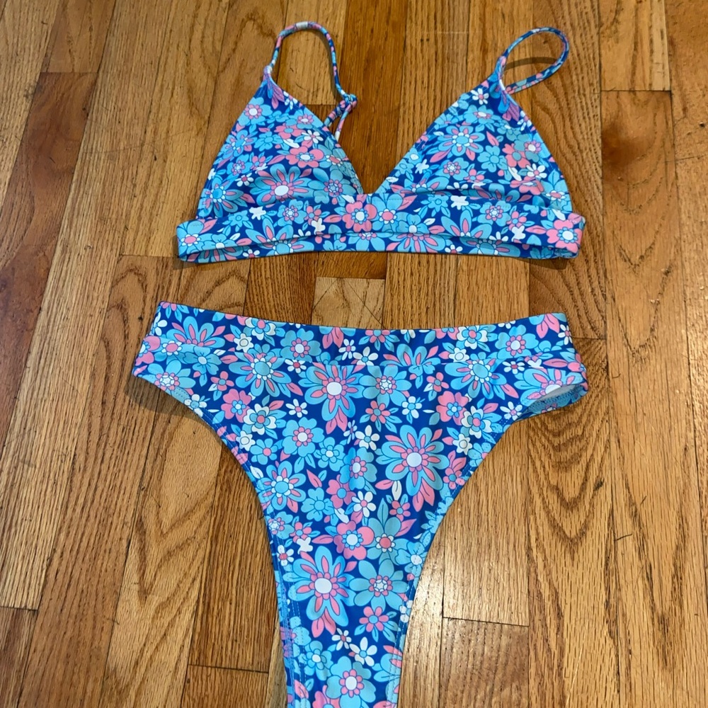 floral swimsuit